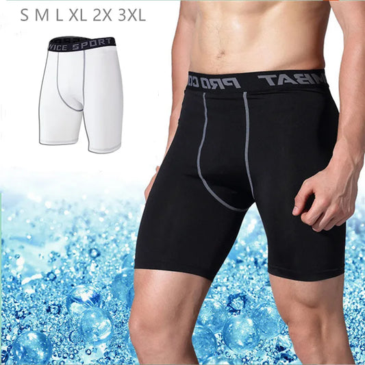 Men's Compression Base Layer Shorts: Quick Dry, 3XL