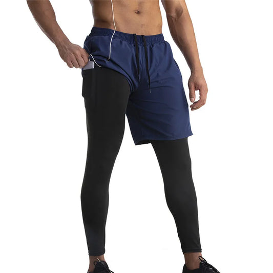 2-in-1 Quick Dry Running Shorts