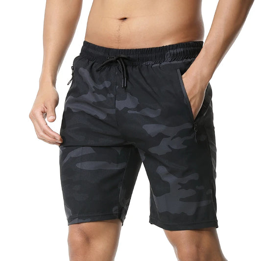 Camo Quick Dry Gym Shorts for Men