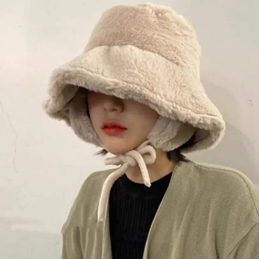 Korean Ear Protection Bucket Hat - Autumn/Winter