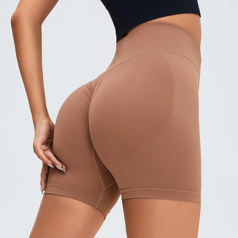 Seamless Scrunch Butt Yoga Shorts
