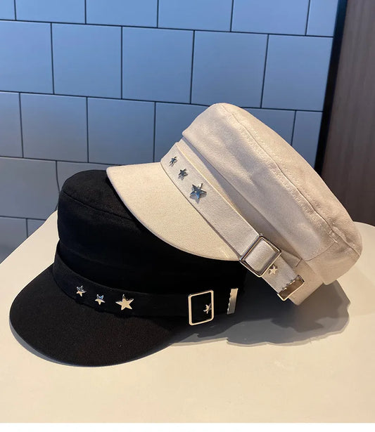 Women's Cotton Beret Hat